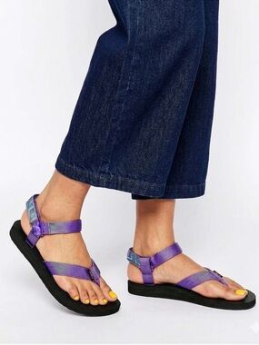 Teva Original Purple Azura Sandals Womens Size 8